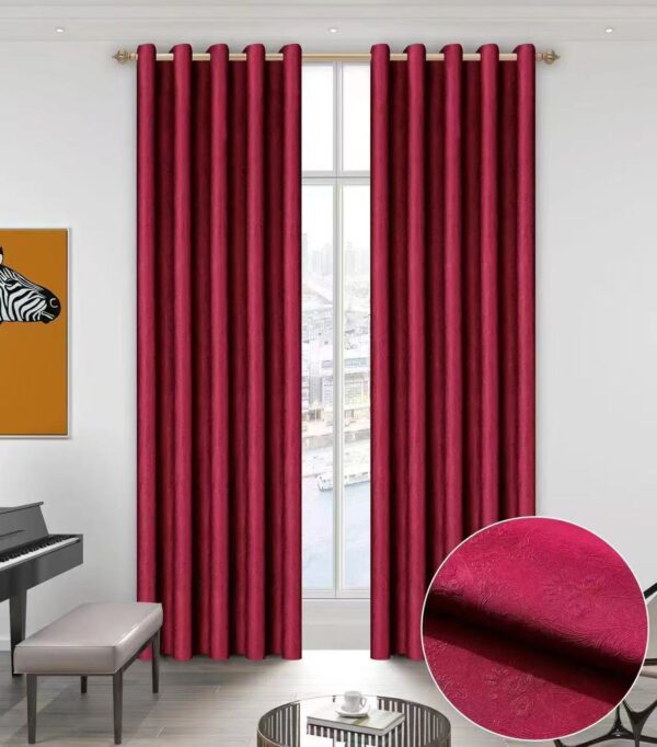 2 in 1 High-Quality Curtains – (245cm by 137cm – Section B)